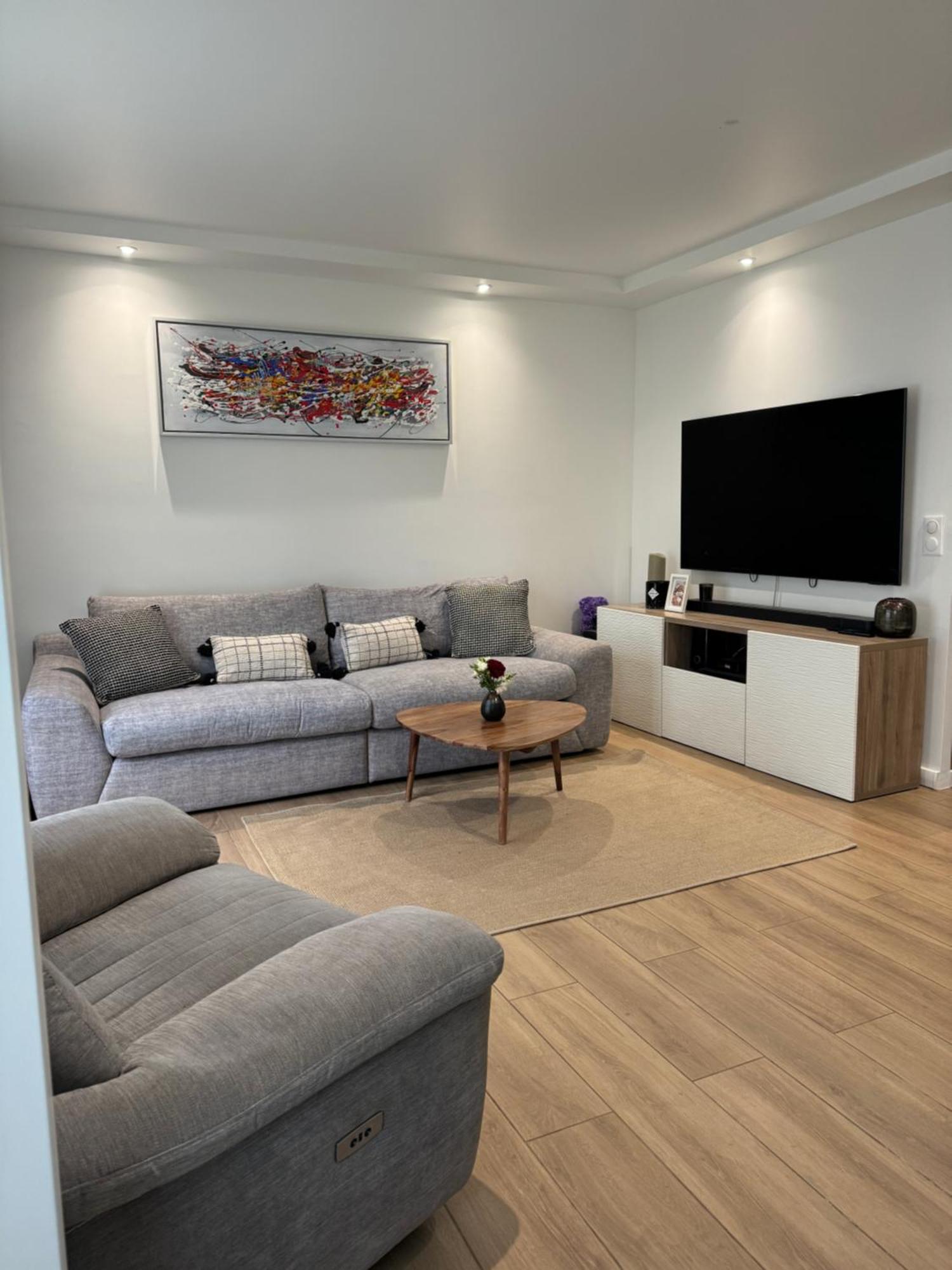 Ablon-sur-Seine Une Chambre Dans Un Appartement מראה חיצוני תמונה